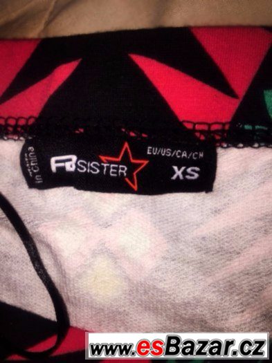 elastická sukně zn.FB Sister vel.XS/S-nová
