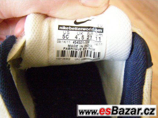 Nové tenisky Nike velikost 21 - délka stélky 11 cm