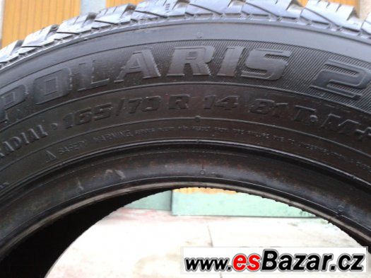 zimní pneu BARUM POLARIS 2 165/70 R14 81T vzorek 5 mm