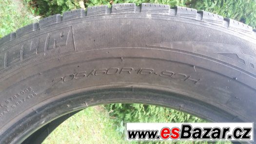 zimní pneu Michelin Pilot Alpin 205/60 R16 vzorek 3mm zimní pneu Michelin Pilot Alpin 205/60 R16 vzorek 3mm