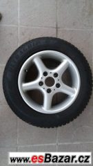 BMW orig.ALU 15" disky 5x120 + zimní pneu 205/60/15