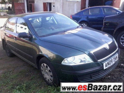 Škoda Octavia II 1.9 TDI 77 kw kód motoru BXE, r.v. 2008