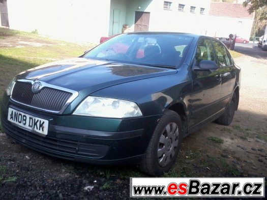 Škoda Octavia II 1.9 TDI 77 kw kód motoru BXE, r.v. 2008