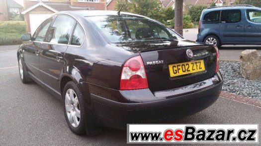 VW Passat 1.9 TDI 74 kw/100 k AUB sedan, černá met