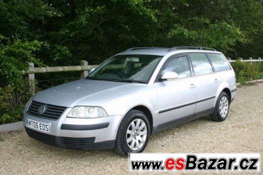 VW Passat 1.9 TDI 74 kw/100 k AUB sedan, černá met