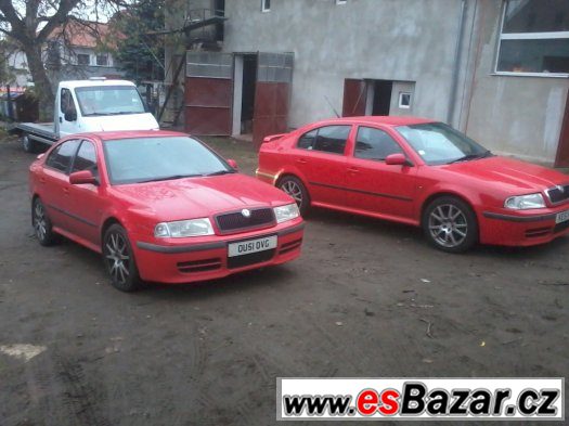 2x Škoda Octavia I RS 1.8 T 132 kw, 175 kw náhradní díly