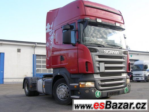 Scania R 420  - manuál, retarder