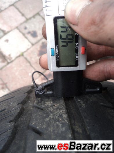 Letní sada. 195/65/15 Goodyear vzorek 4,5mm na ŠKODA, VW Letní sada. 195/65/15 Goodyear vzorek 4,5mm na ŠKODA, VW