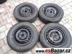 Letní sada. 195/65/15 Goodyear vzorek 4,5mm na ŠKODA, VW