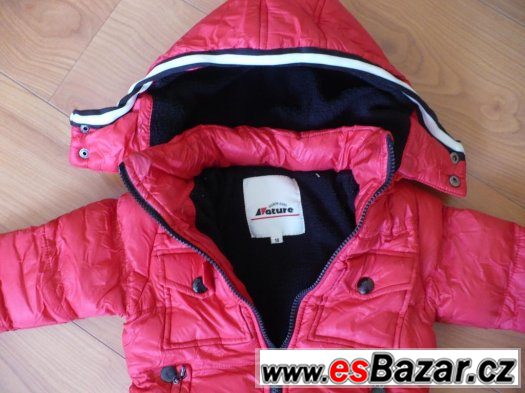 Dětská buřtíkatá zimní bunda vel. 86 Dětská buřtíkatá zimní bunda vel. 86