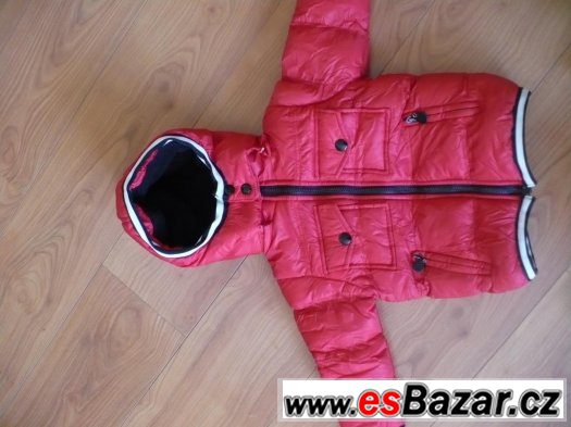 Dětská buřtíkatá zimní bunda vel. 86 Dětská buřtíkatá zimní bunda vel. 86