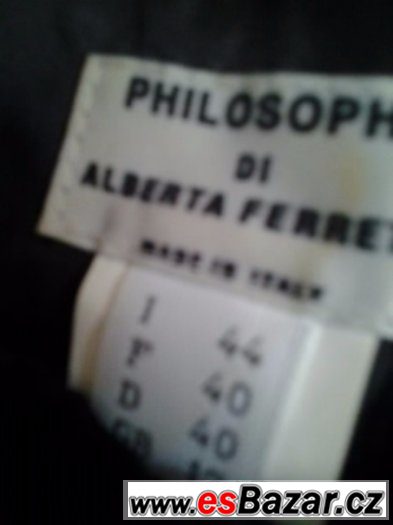Philosophy di Alberta Ferretti kalhoty krajkové