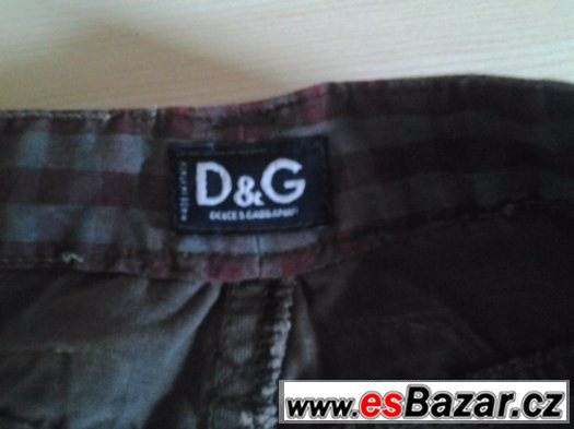 sportovní kalhoty 7/8 roll up Dolce&Gabbana