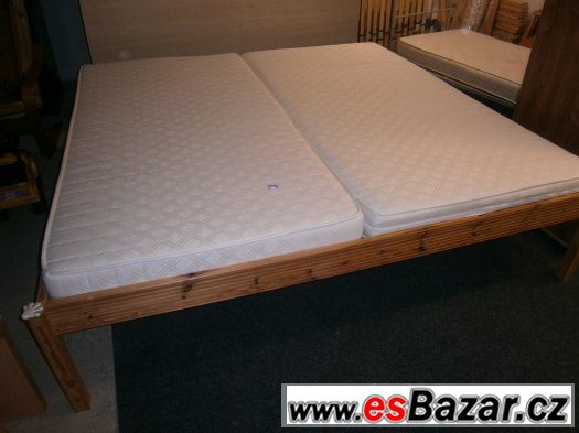 Manželská postel 200x200cm - komplet