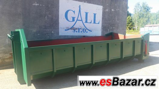 Kontejner typ Abroll střední 13,5m3 s hydraulickými vraty
