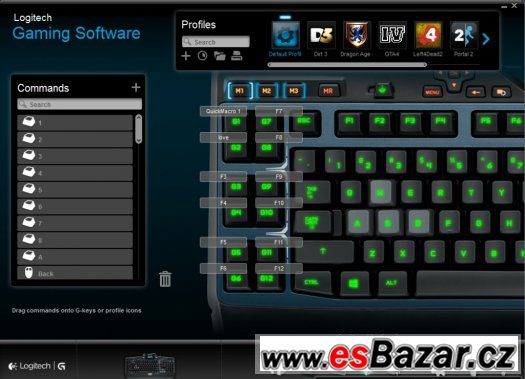 Herní klávesnice Logitech G19s CZ