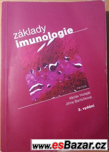 Prodám základy imunologie Bartůňková
