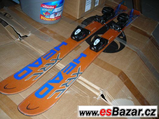 Prodám carvingové lyže zn.HEAD 107cm+ boty zn.NORDICA č.22,5 Prodám carvingové lyže zn.HEAD 107cm+ boty zn.NORDICA č.22,5