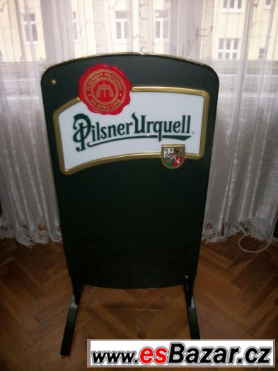 reklamní poutač pilsner urquell