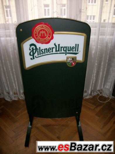 reklamní poutač pilsner urquell