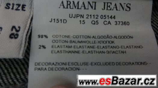 Dámské Armani jeans