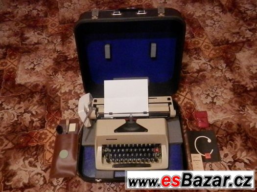 Nový psací stroj Consul