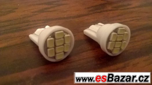 led parkovacky 8 SMD Bílá