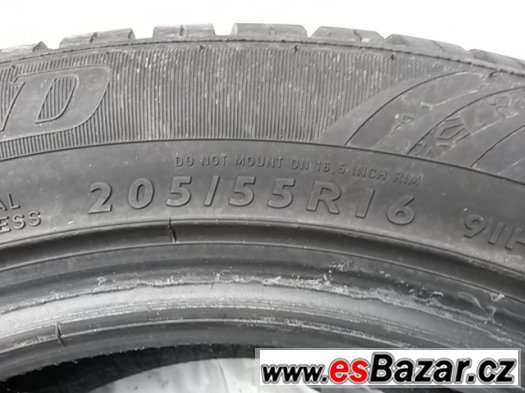 Zimní Dunlop 205/55/R16, 4 ks Zimní Dunlop 205/55/R16, 4 ks