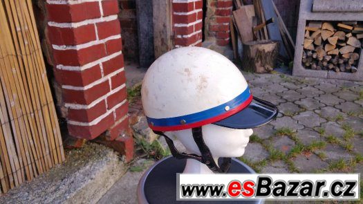 Strá helma na Motoveterána,kokos -velikost č. 60-61.