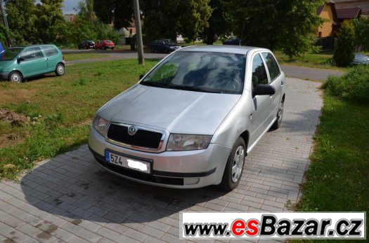 Škoda Fabia 1.4MPI CNG klima centrál tempomat