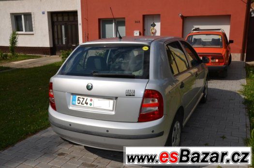 Škoda Fabia 1.4MPI CNG klima centrál tempomat