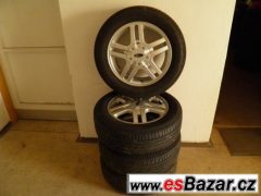 Originál ALU kola Ford (RONAL) 4x108 + Letní pneu 195/60R15