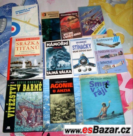 Prodám válečnou literaturu a časopisy