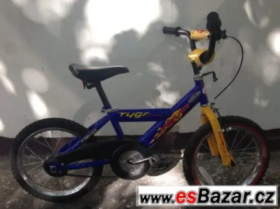 BMX velikost 16" RAVO TYGR pro děti 4 - 6 let