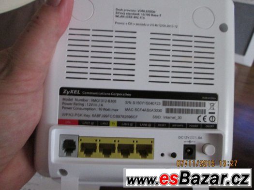 Wifi modem Zyxel