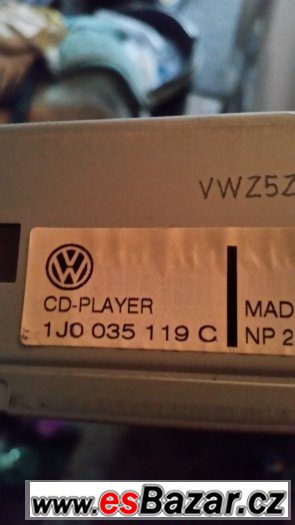 VW BETA a CD přehrávač velmi zachovalé