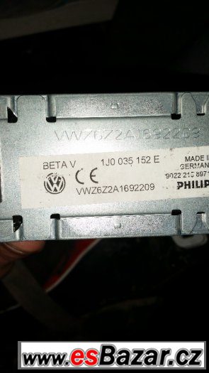 VW BETA a CD přehrávač velmi zachovalé