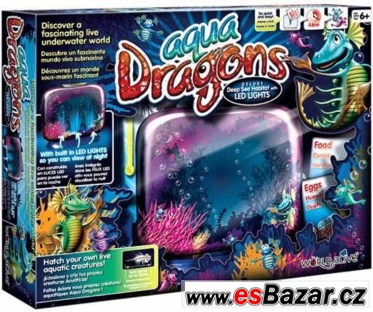 Aqua DRAGONS VODNÍ DRÁČCI SE SVĚTLEM