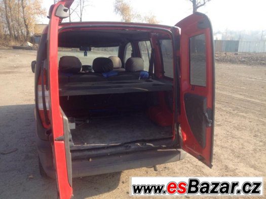 Prodám Fiat Doblo 1.2 47kw r.v.2002 STK do 10/2016, prosklen