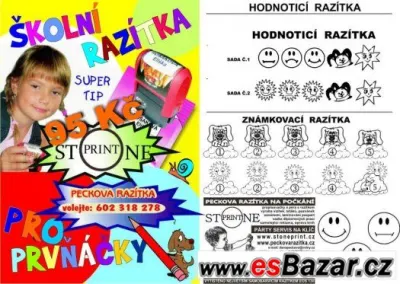 HODNOTICÍ A ZNÁMKOVACÍ RAZÍTKA