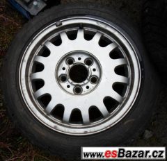 BMW - originální zimní hliníková kola 16" styl 6 - pneu 50%