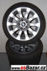 BMW - originální zimní hliníková kola 17" styl 159- pneu 70%