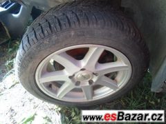 BMW - hliníková zimní kola 16"- pneu 60%