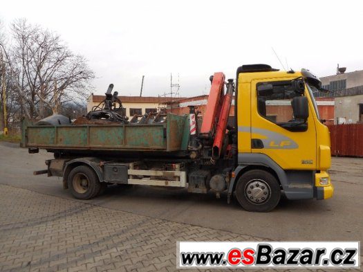 Prodám DAF 45.210 kontejner + HR Palfinger