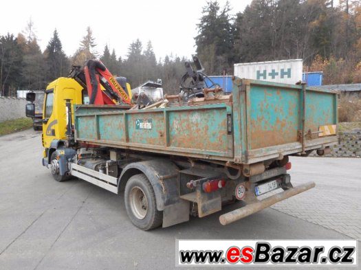 Prodám DAF 45.210 kontejner + HR Palfinger Prodám DAF 45.210 kontejner + HR Palfinger
