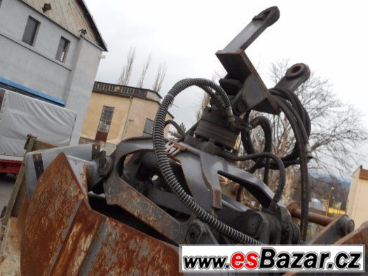 Prodám drapák s rotátorem Prodám drapák s rotátorem