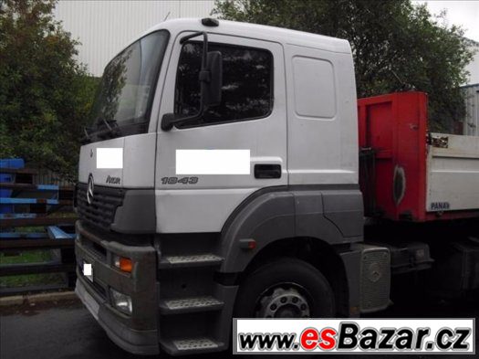 Prodám MB 1843 Axor + návěs Prodám MB 1843 Axor + návěs