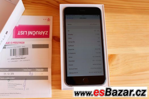 iPhone 6 Plus 64 GB záruka T-mobile