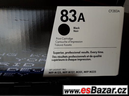 Toner HP 83A (CF283A) - prázdný, k naplnění