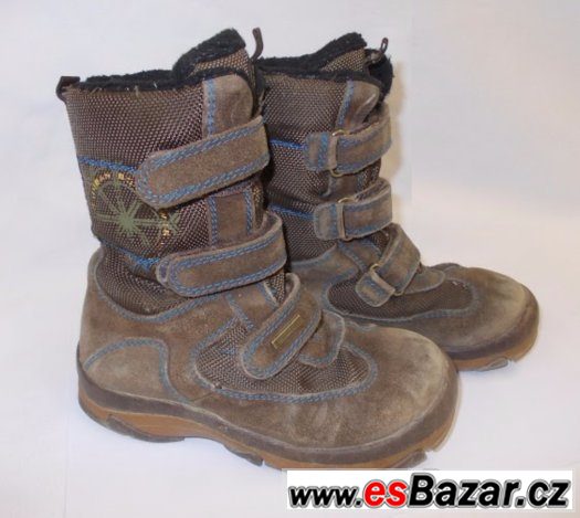 Dětské zimní boty / sněhule - vel. 29, stélka 17,5 cm